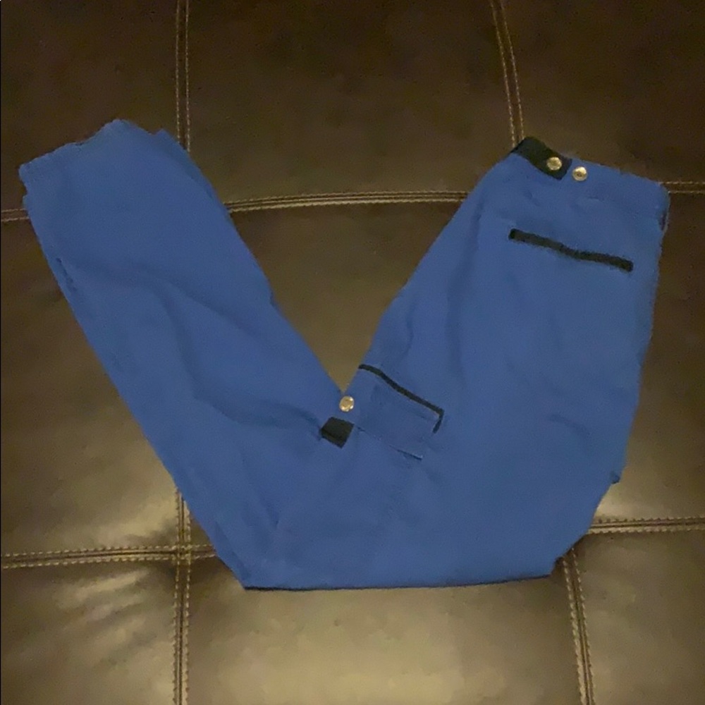 Jaanuu scrub cargo pants Blue extra small